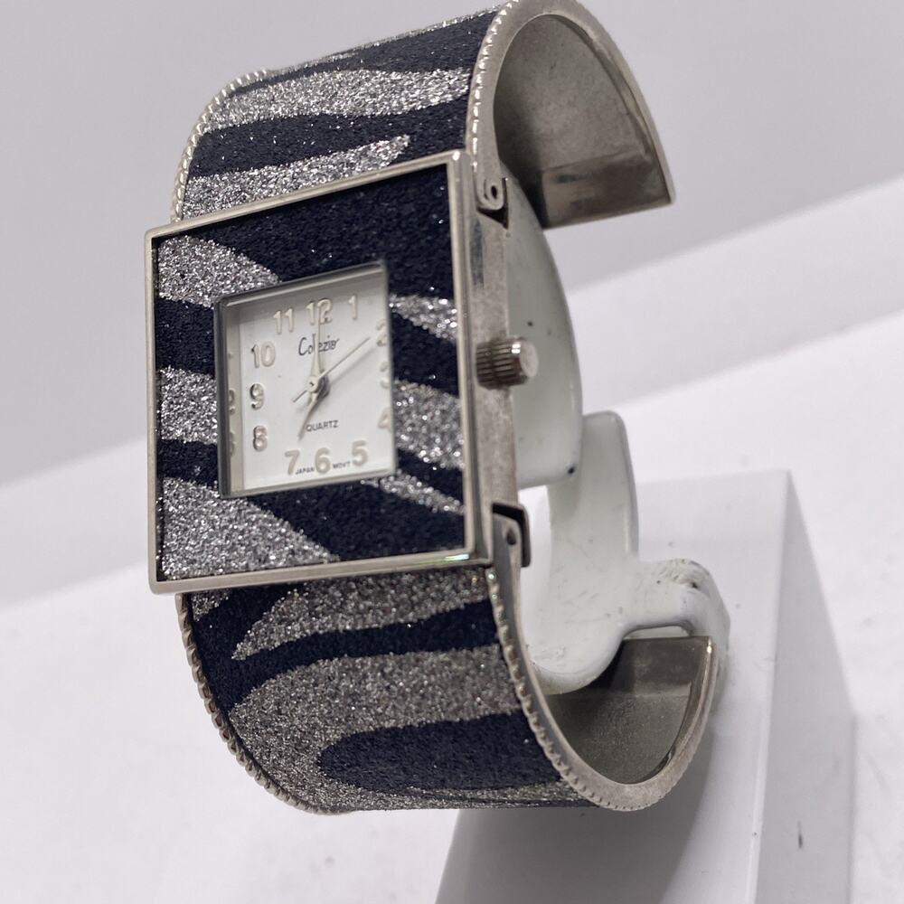 Collezio Cuff Bangle Watch New Battery